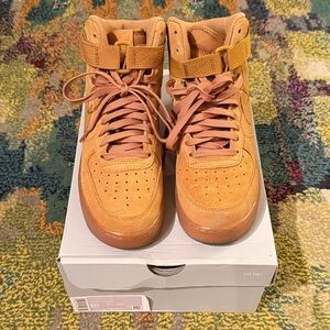 Nike Air Force 1 High LV8 3 Wheat Sneakers